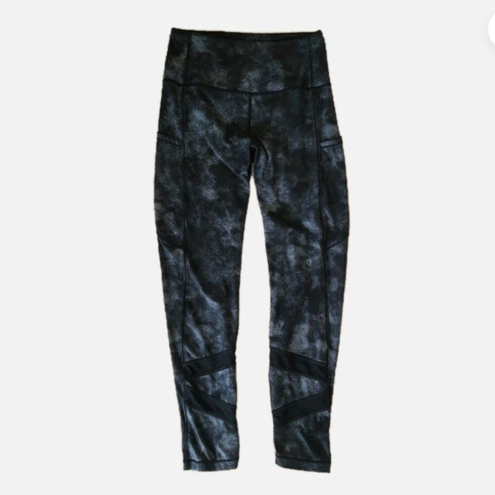 Zyia Gray Stonewash leggings- size 2